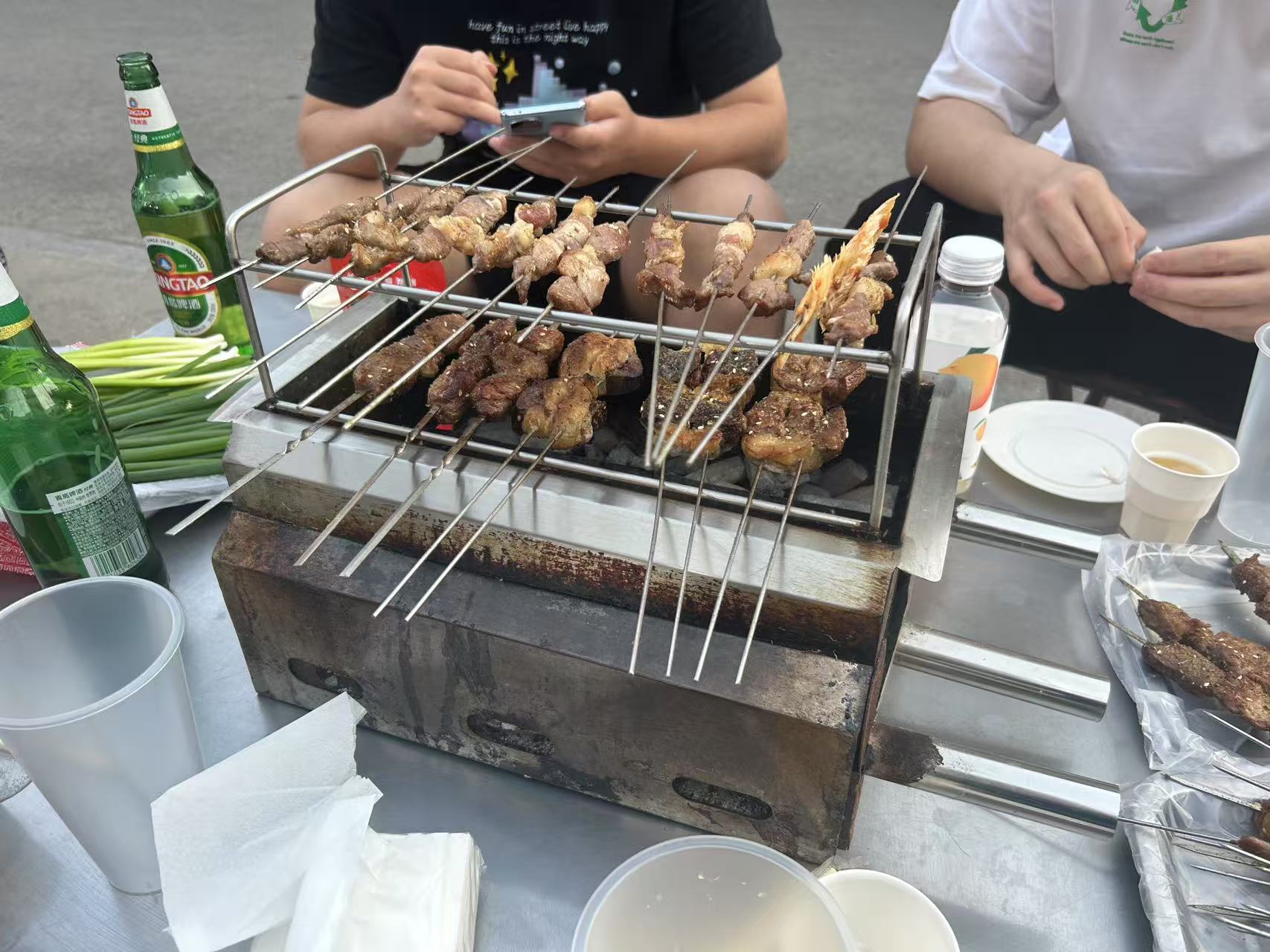 三顿烧烤(其一)